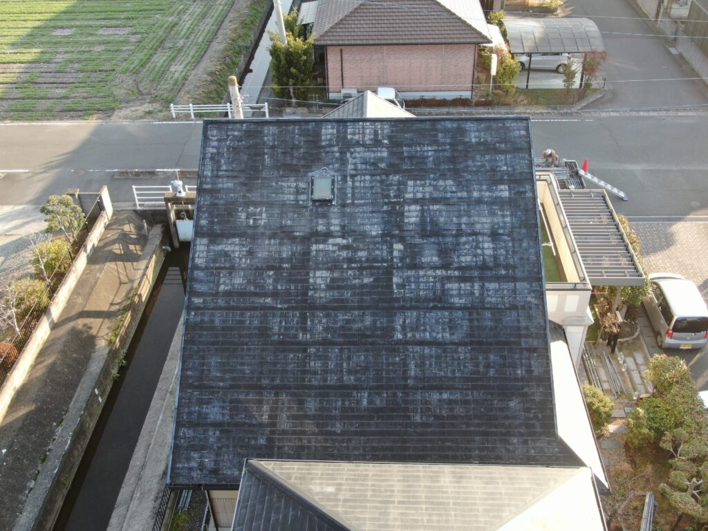カラーベスト屋根のリフォーム工事①
